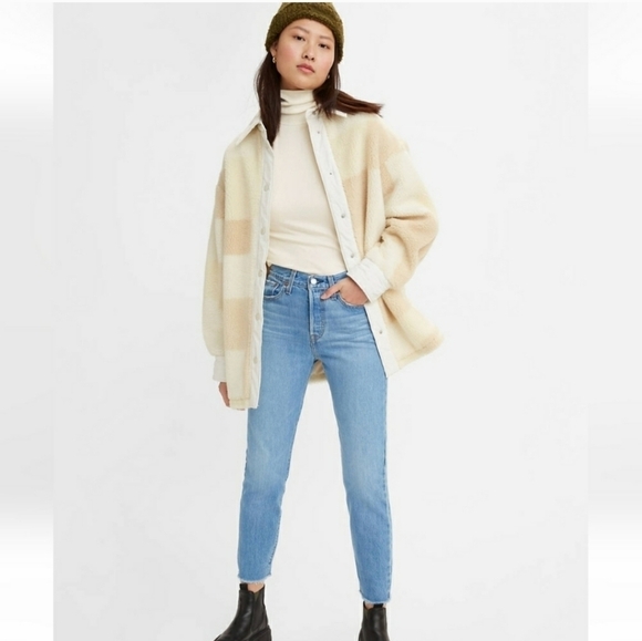 PremiumWEDGIE STRAIGHT FIT WOMEN'S JEANS LEVI'S - Picture 1 of 10